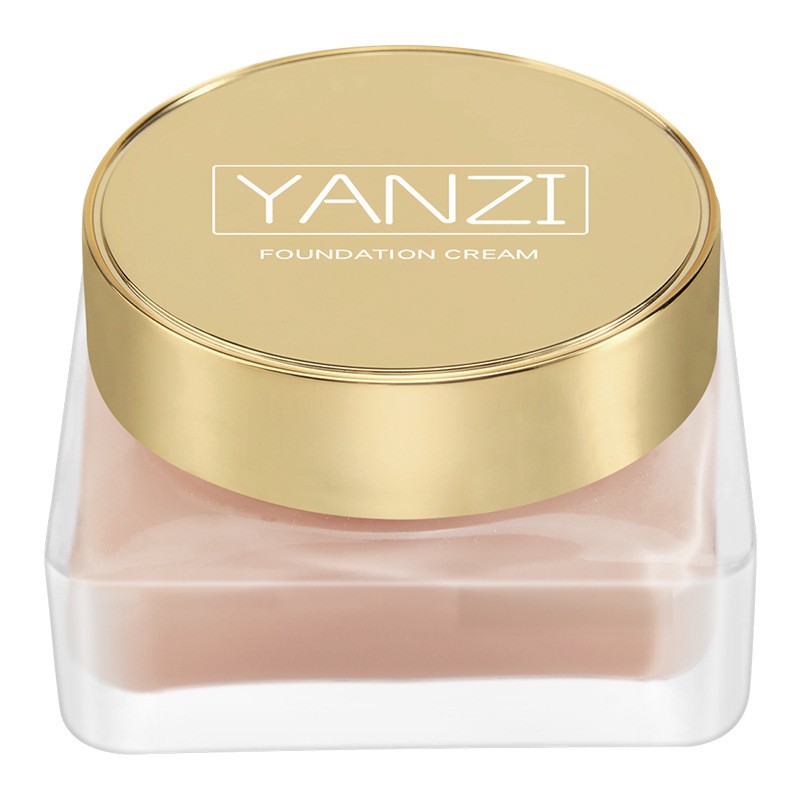 Yanz 900 Mesh Foundation Cream Brighten Skin Tone Moisturizing Concealer Liquid Foundation Beauty Egg BB Cream