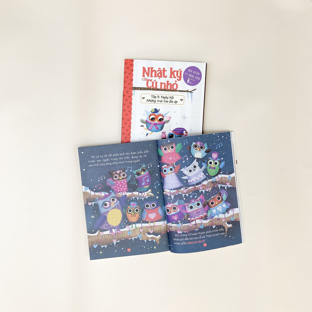 Sách - Bộ 6 cuốn Nhật Ký Của Cú Nhỏ - Kỹ năng mềm - Crabit Kidbooks