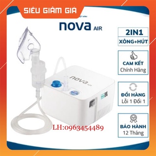 Máy xông hút dịch mũi 2 in 1 cho bé zava z350 có điều chỉnh lực hút
