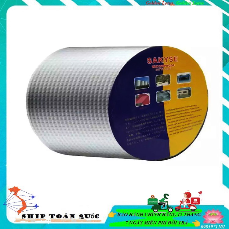 Cuộn băng keo dính mọi vật liệu siêu dính siêu đàn hồi siêu chống thấm SV