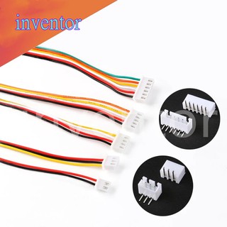 Set 5 đầu nối cáp dây 26AWG JST XH2.54 XH 2.54mm 2/3/4/5/6 chân 200MM kim cong 200mm
