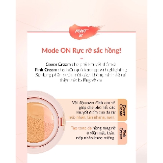  Phấn nước Clio Kill Cover Pink Glow Cream cushion