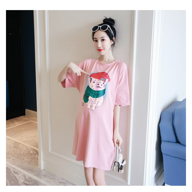 Váy Bầu Đầm Bầu Xinh Thun Hình A1794 A1796