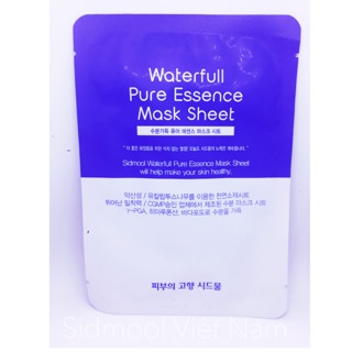 Set 10 miếng Mặt nạ dưỡng ẩm Sidmool waterfull