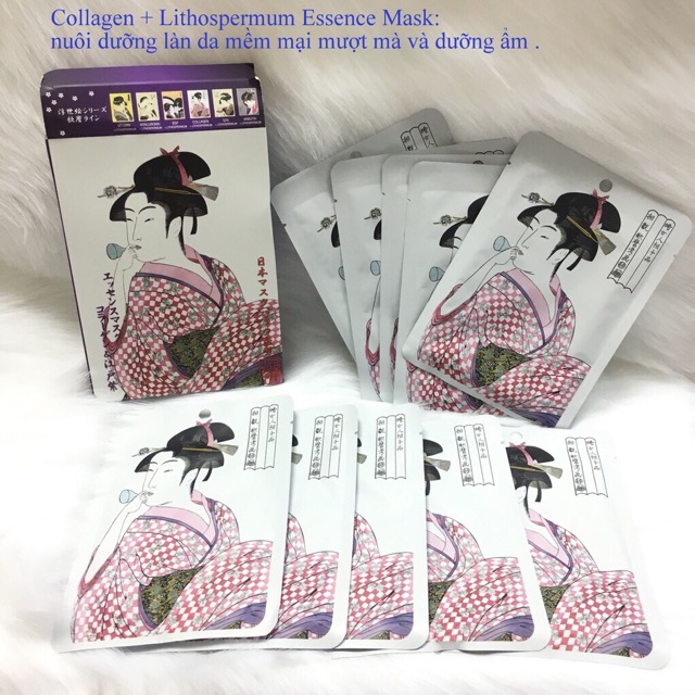 MẶT NẠ GEISHA NHẬT BẢN