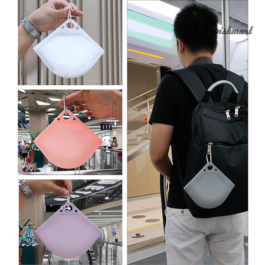 Túi Silicone Đựng Bảo Quản Mặt Nạ Chống Bụi Cho N95