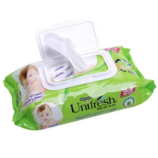 Combo 6 Khăn Ướt Unifresh Aloevera 80M