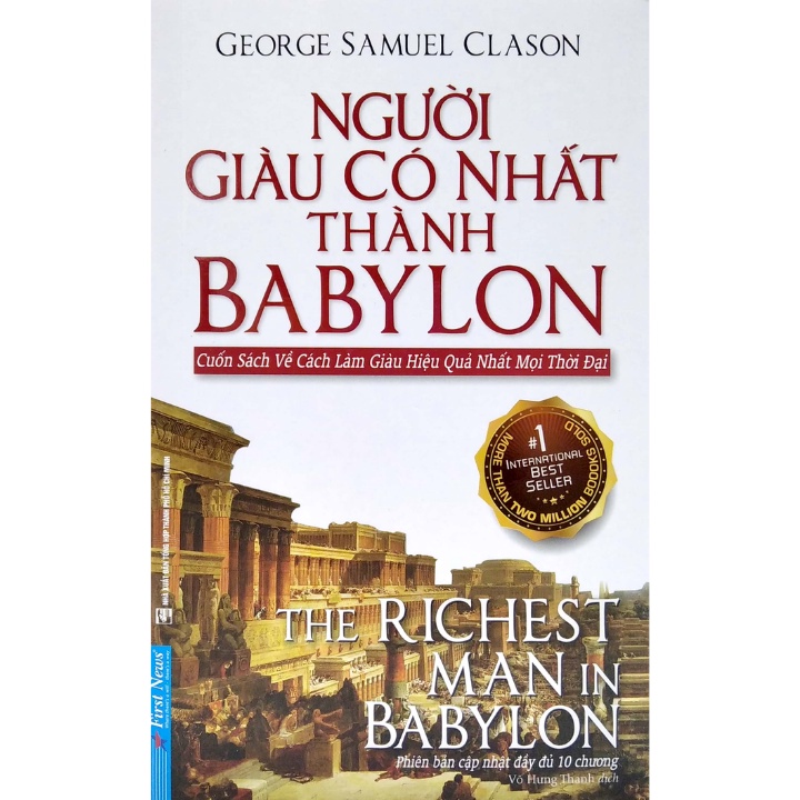 Sách - Người Giàu Có Nhất Thành Babylon (First News)