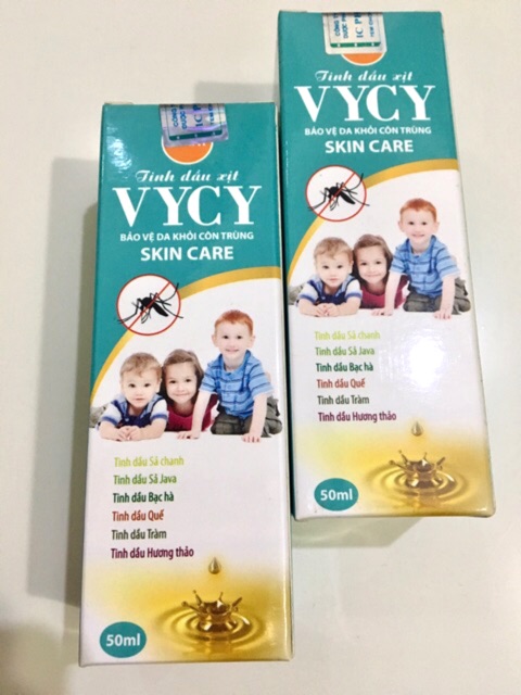 Tinh dầu xịt chống muỗi  Vycy. 6 loại tinh dầu sả chanh, sả java, quế, tràm, hương thảo, bạc hà | BigBuy360 - bigbuy360.vn