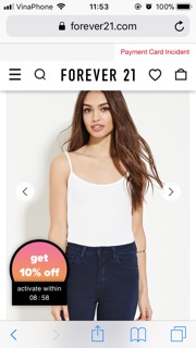 F21 áo 2 dây lẻ = sỉ 26k