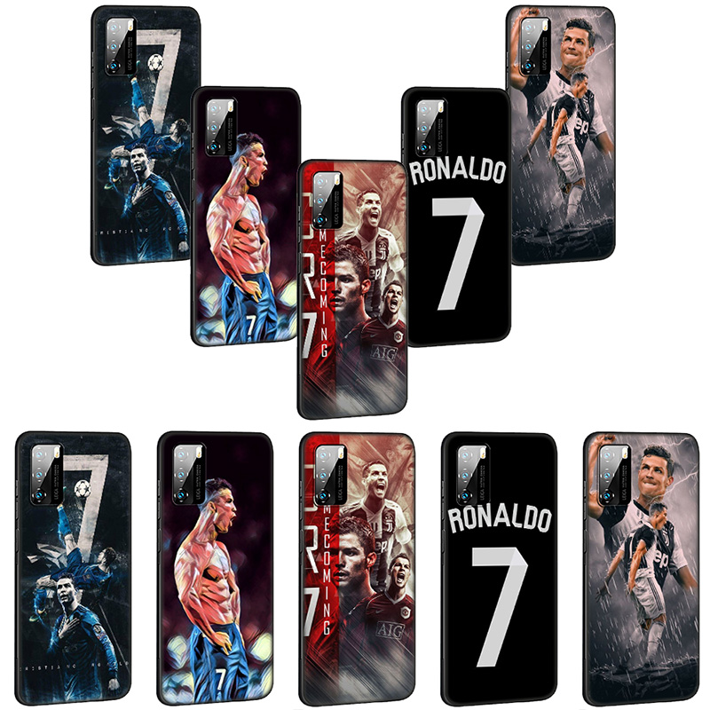 Ốp Điện Thoại Tpu Mềm Mỏng Hình Na34 Cr7 Cristiano Ronaldo Cho Huawei Y6P Y7A Y9A Y6 Y7 Prime 2019 2018 2017