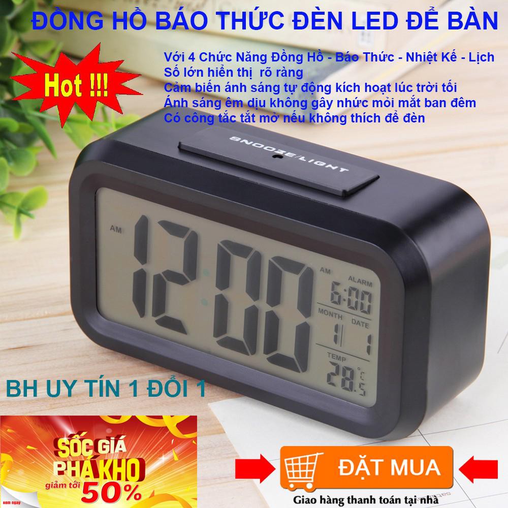 [FREE SHIP] Đồng hồ led để bàn,Đồng Hồ LCD Led Để Bàn HD51 - HL1010 ()  - Bảo hành 1 đổi 1