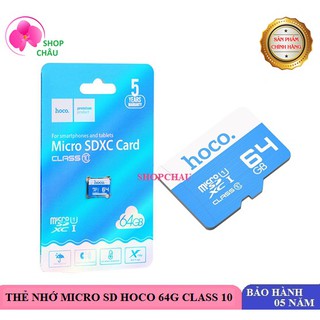 Thẻ Nhớ Micro SD Hoco 64G 95MB/s Class 10 Chính Hãng