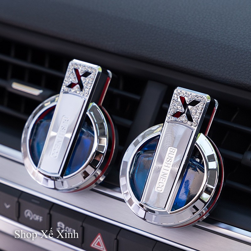 Nước hoa kẹp cửa gió Ô tô - hình chữ X, đính đá sang trọng, nhiều mùi hương lựa chọn | BigBuy360 - bigbuy360.vn