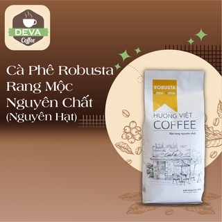 Cà Phê Robusta Rang Mộc Nguyên Chất (Nguyên Hạt)