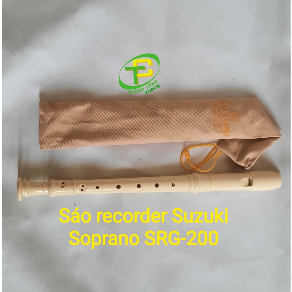 Sáo recorder suzuki soprano SRG-200 chính hãng | Nhạc Cụ Thành Công