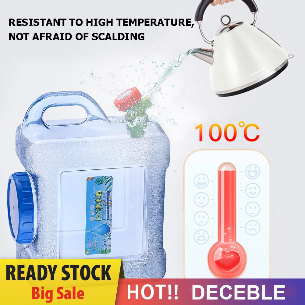 Bình Đựng Nước 5L Có Vòi Tiện Dụng Cho Cắm Trại