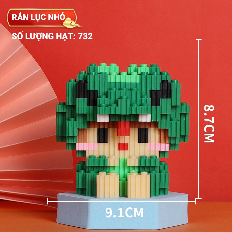 Bộ Đồ Chơi Lắp Ráp Con Giáp Giáo Dục Cho Bé GYLMY37