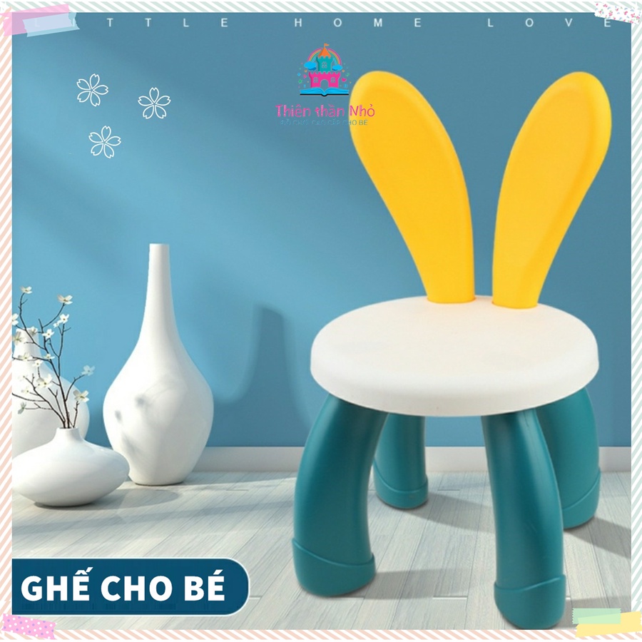 Ghế lẻ bộ bàn ghế xây dựng đa chức năng, bàn đồ chơi lắp ráp xếp hình Lego cho bé - Thiên thần nhỏ