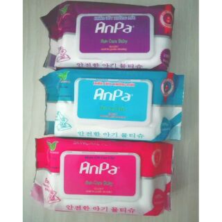 Combo 3 gói khăn giấy ướt AnPa