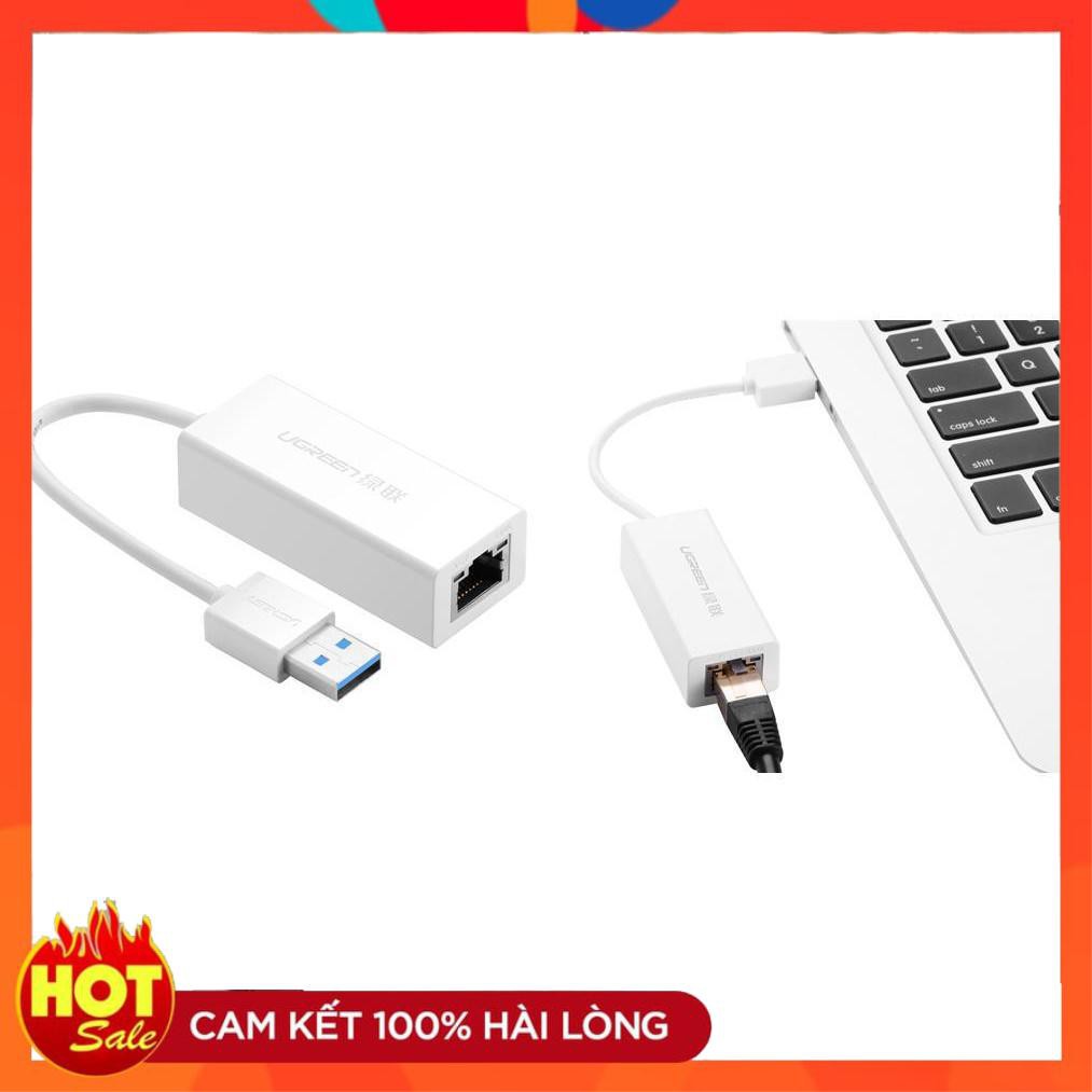 Cáp chuyển USB to Lan 3.0 chính hãng Ugreen 20255