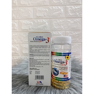 DẦU CÁ OMEGA3 WITH COENZYM Q10 (100 viên)