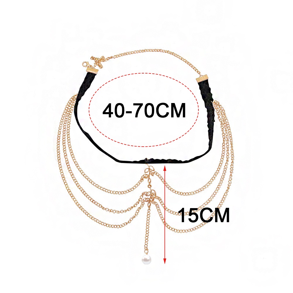 Dây Mắt Xích Đeo Đùi Nhiều Lớp Phong Cách Bohemia Gợi Cảm Cho Nữ