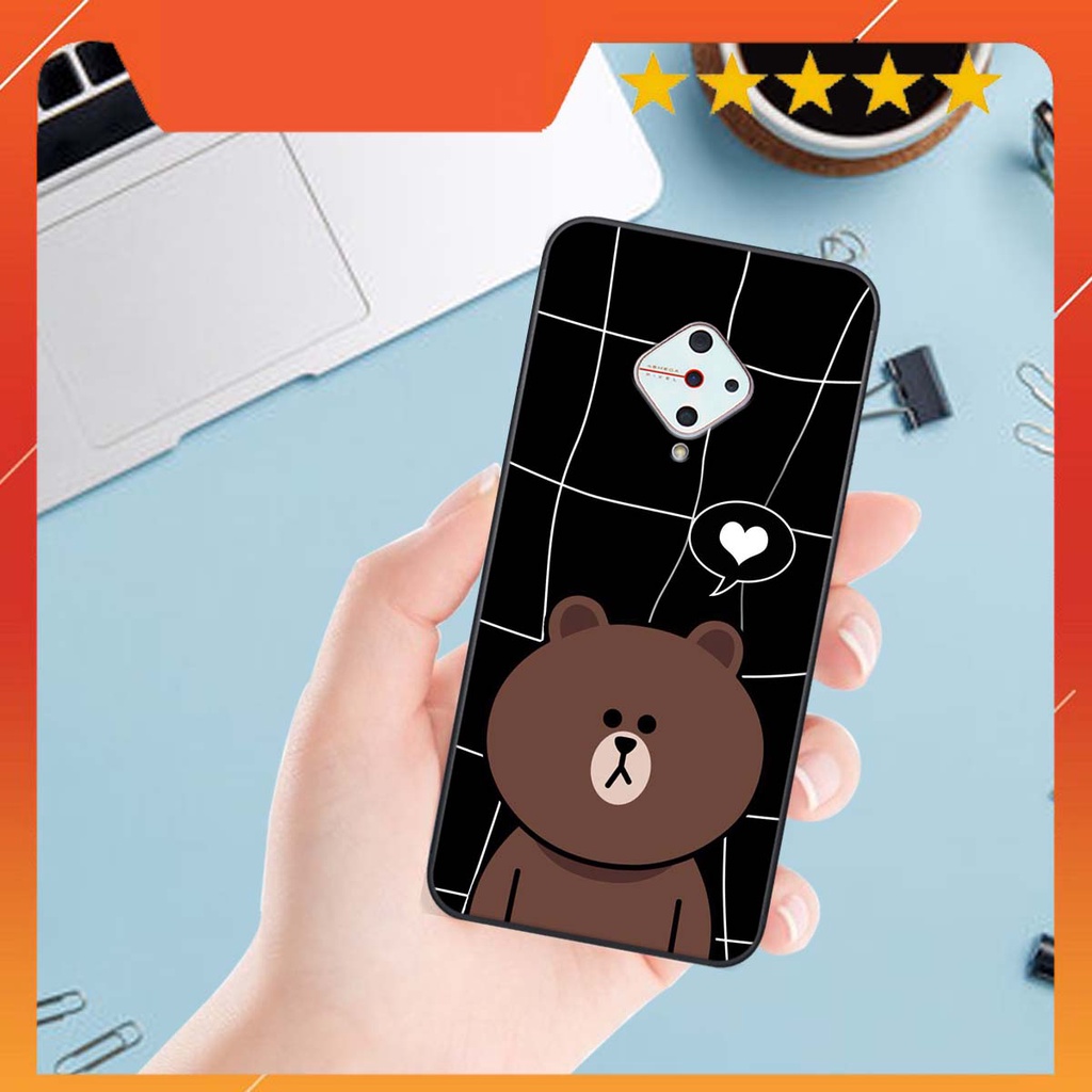 Ốp lưng Vivo S1 PRO in hình khủng long , gấu nâu xinh xắn, siêu cute  mà còn vô cùng RẺ -ĐẸP