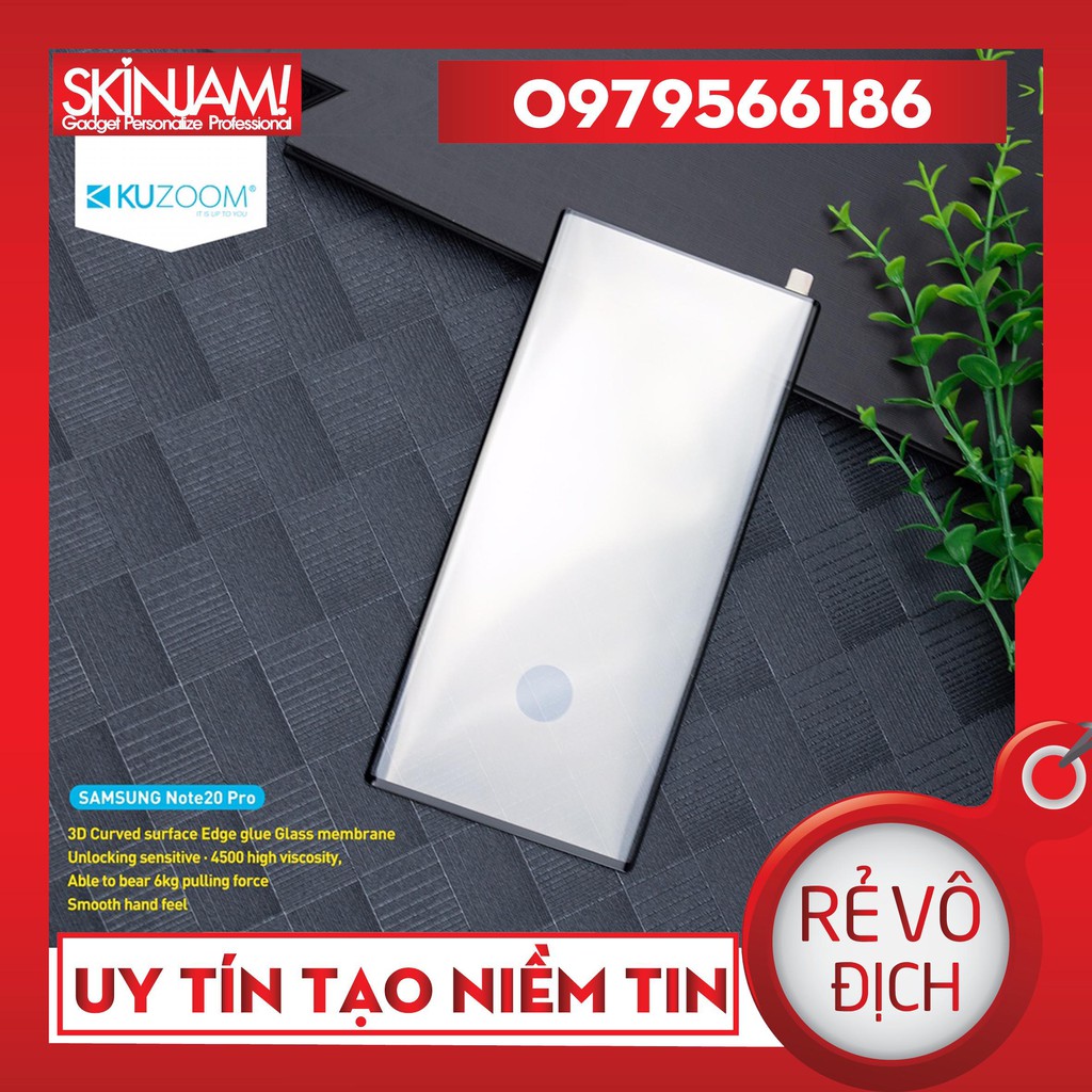 | KUZOOM Cảm Biến Vân Tay | Cường Lực Dẻo Xịn KUZOOM Full Màn Chống Vỡ Kính - Mẻ Viền - Samsung S21/ S21Plus/ S21 Ultra