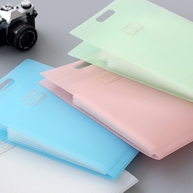 Túi Đựng File Hồ Sơ Loại Dày Xách Tay A4 6 Ngăn - Túi Đựng Giấy Tờ Trình Kí