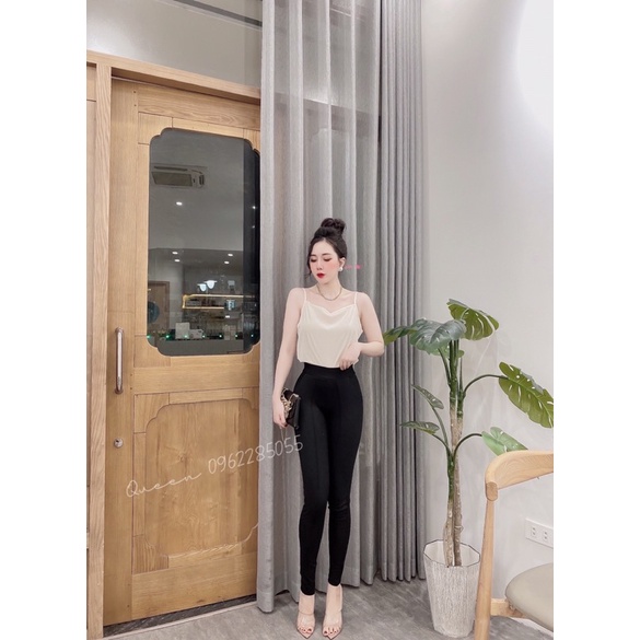 Quần legging Slim 10 cúc inox cạp cao ôm eo trên( ảnh thật) | BigBuy360 - bigbuy360.vn