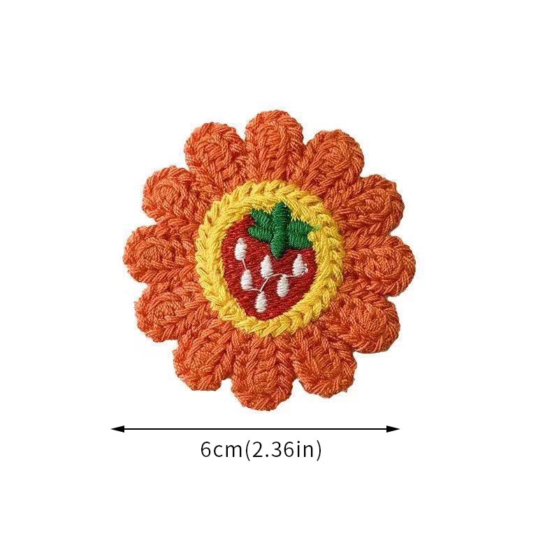 Kẹp Tóc Hình Hoa / Trái Cây Đáng Yêu Cho Bé Gái