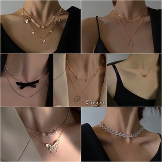 Dây chuyền phong cách Hàn Quốc / Bạc 925 / Ảnh shop tự chụp