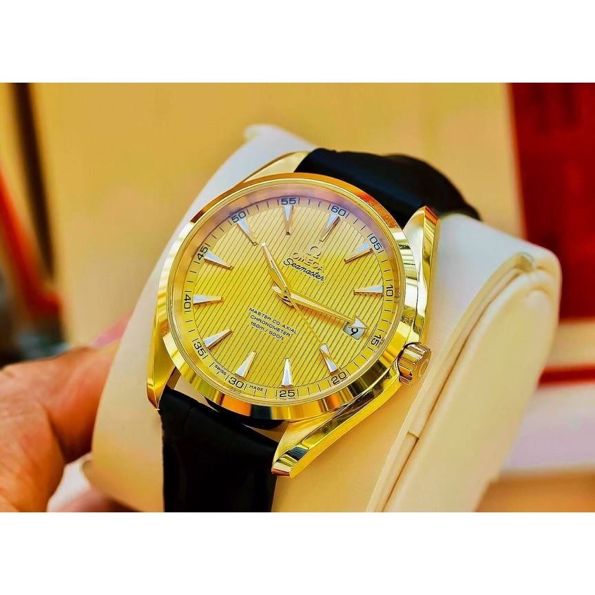 Đồng Hồ Nam Omega OM87 Máy cơ automatic VÀNG Chống Xước, Chống Nước | BigBuy360 - bigbuy360.vn