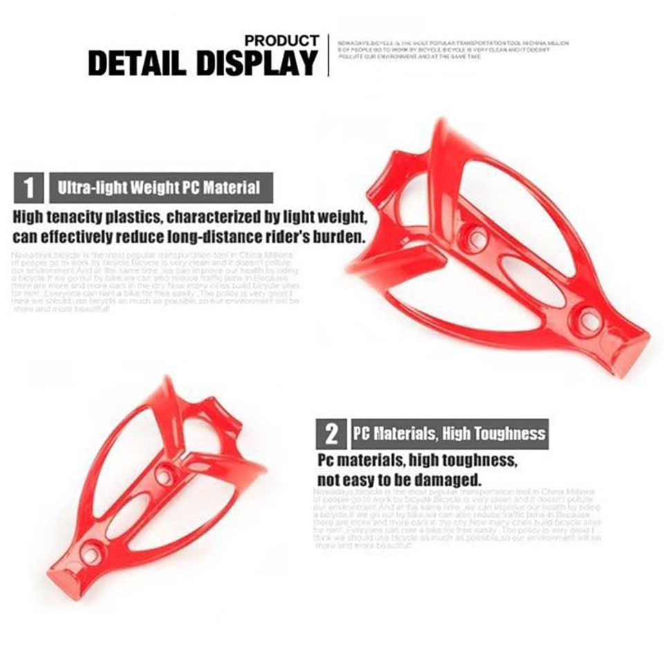 GTUBIKE 1 Giá Đỡ Bình Nước Bằng PC Chất Lượng Cao Cho Xe Đạp Leo Núi