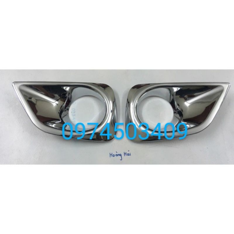 Ốp trang trí viền đèn gầm Toyota Vios đời 2013 đến 2016