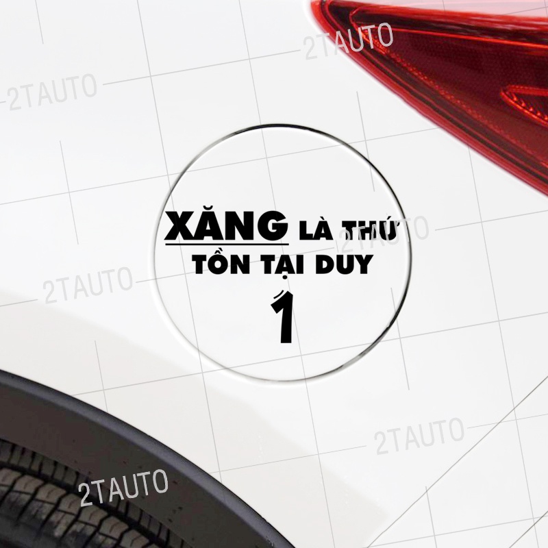 [GIÁ SIÊU RẺ] Tem dán nắp bình xăng ô tô xe hơi chống nước, chống phai màu, mẫu mã đa dạng độc đáo-tem bình xăng-MẪU 16