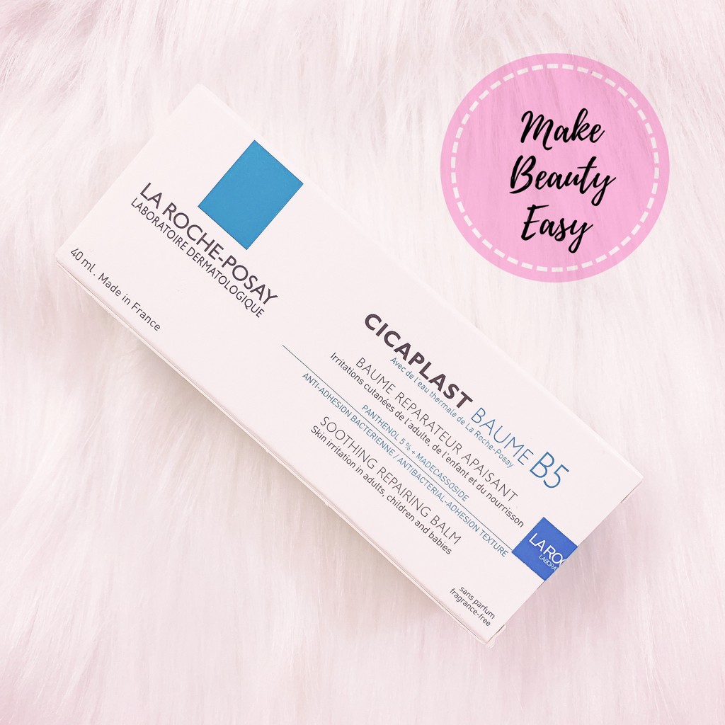 Cicaplast Baume B5 Soothing Repairing Balm Kem Dưỡng La Roche-Posay Làm Dịu, Hỗ Trợ Phục Hồi Da 100ml