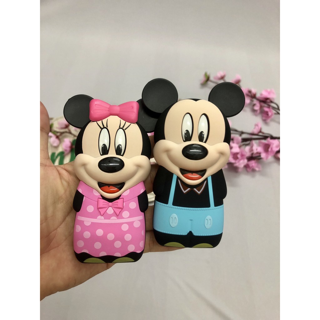 Điện Thoại Chuột Mickey T21 Mini độc lạ 2sim đèn sáng cực kỳ đẹp mắt | BigBuy360 - bigbuy360.vn