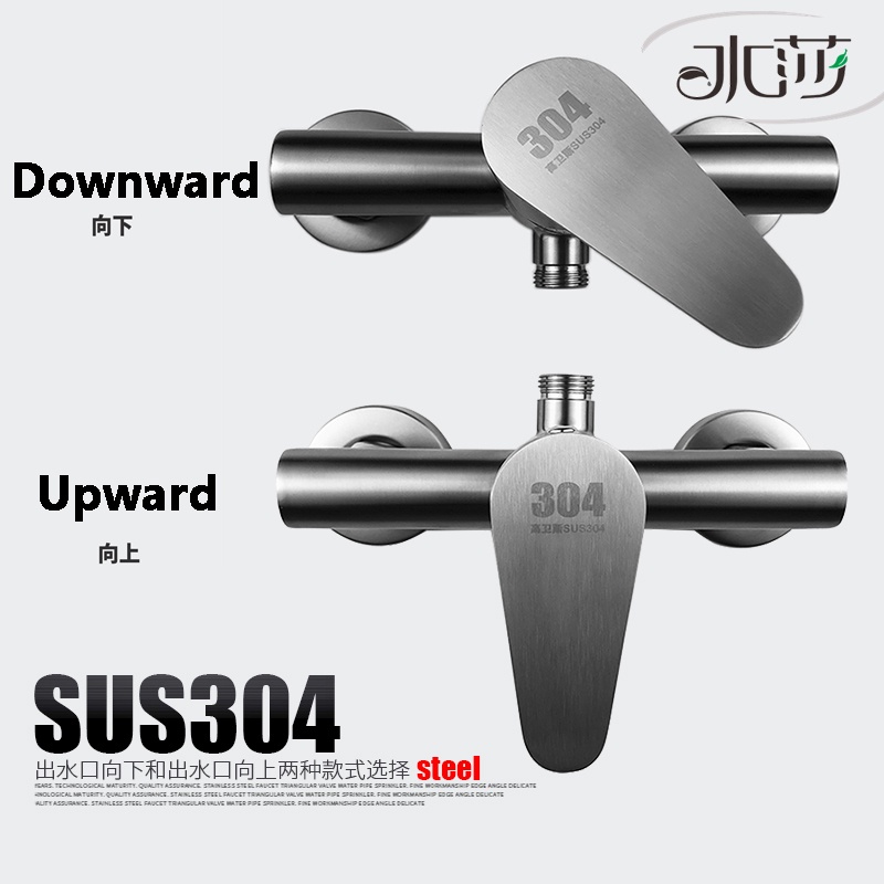 Van Vòi Nước Nóng Lạnh Bằng Thép Không Gỉ 304 Cho Nhà Tắm