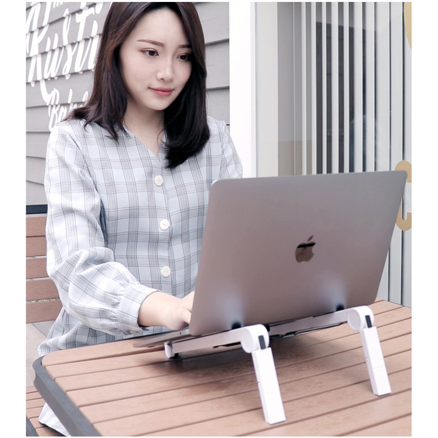 Chân đế gấp laptop- Giá đỡ laptop Coolcold T6