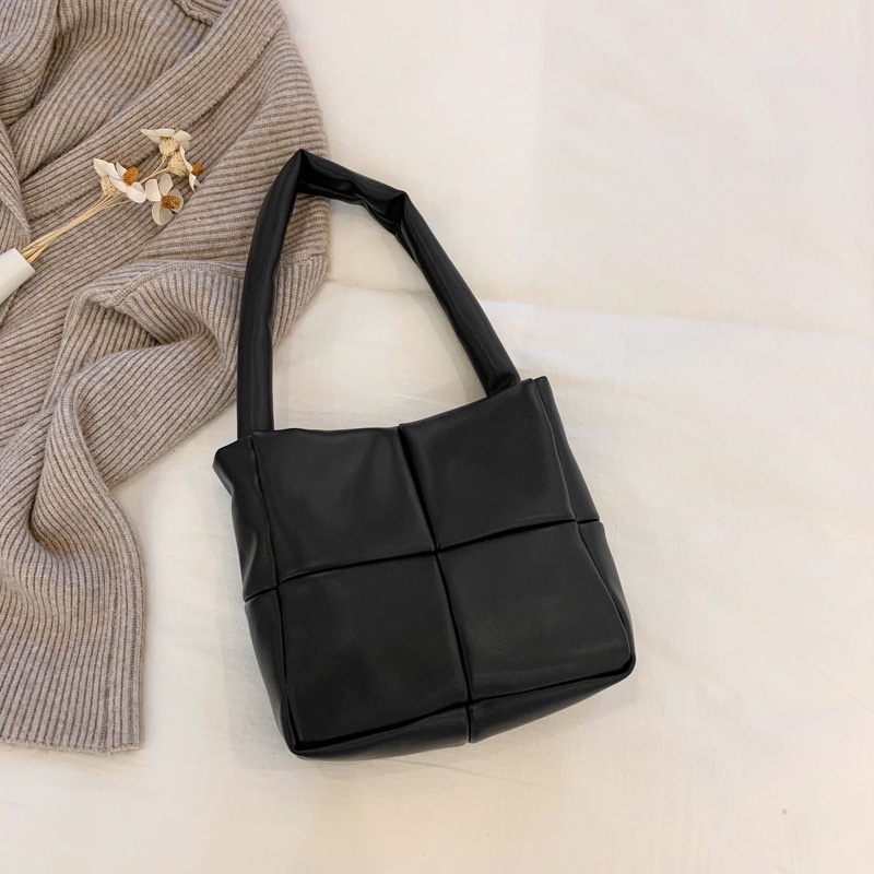 Túi Xách Tay Hình Vuông Cỡ Nhỏ Màu Trơn Thời Trang Thu Đông