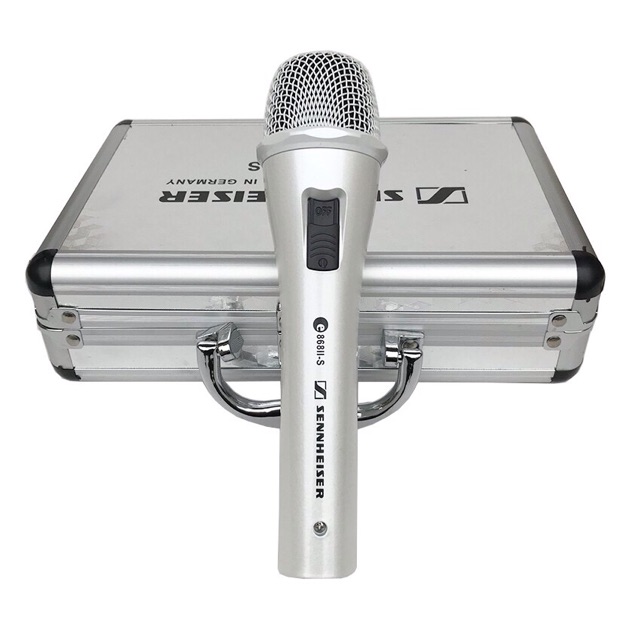 Micro karaoke 868II-S có dây hàng cao cấp BH 6 tháng - Micro Karaoke Sennheiser 868 bảo hảnh đổi mới
