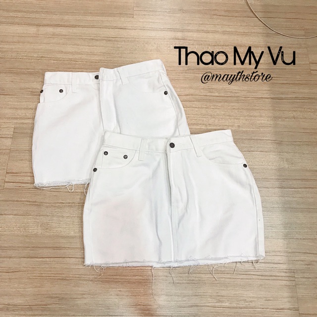 Chân váy jean - Quần short jean Thái Lan