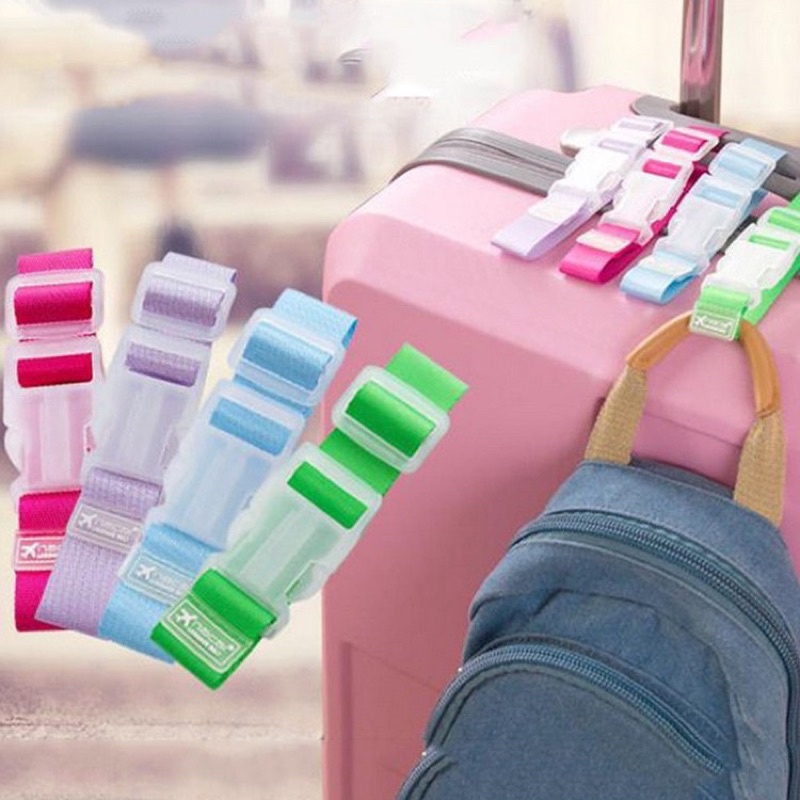 Set 2 dây treo thêm đồ lên vali hành lý, tiện dụng khi đi du lịch.