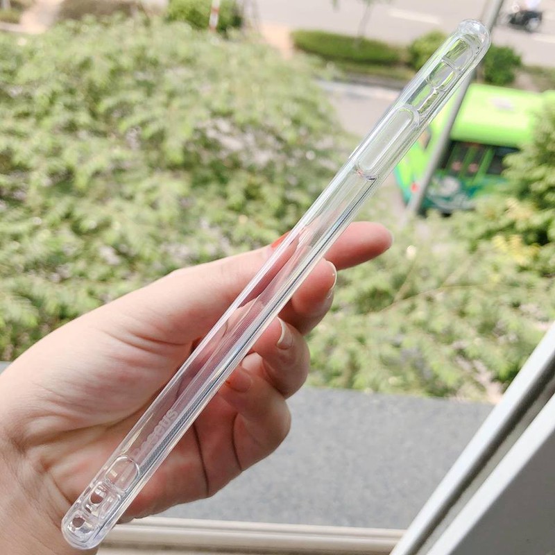 Ốp dẻo trong chống sốc cho Iphone XS Max hiệu Baseus