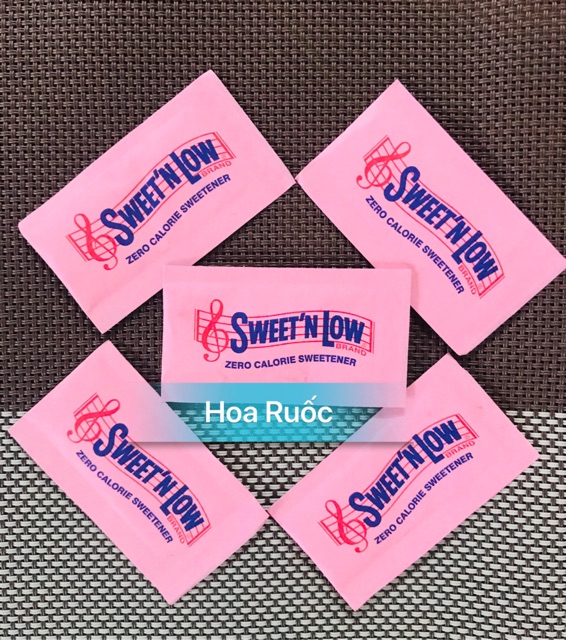 1 - 3 hộp (100-300 gói) Đường ăn kiêng Sweet'n Low 0 Calo (Keto, Das, ...)