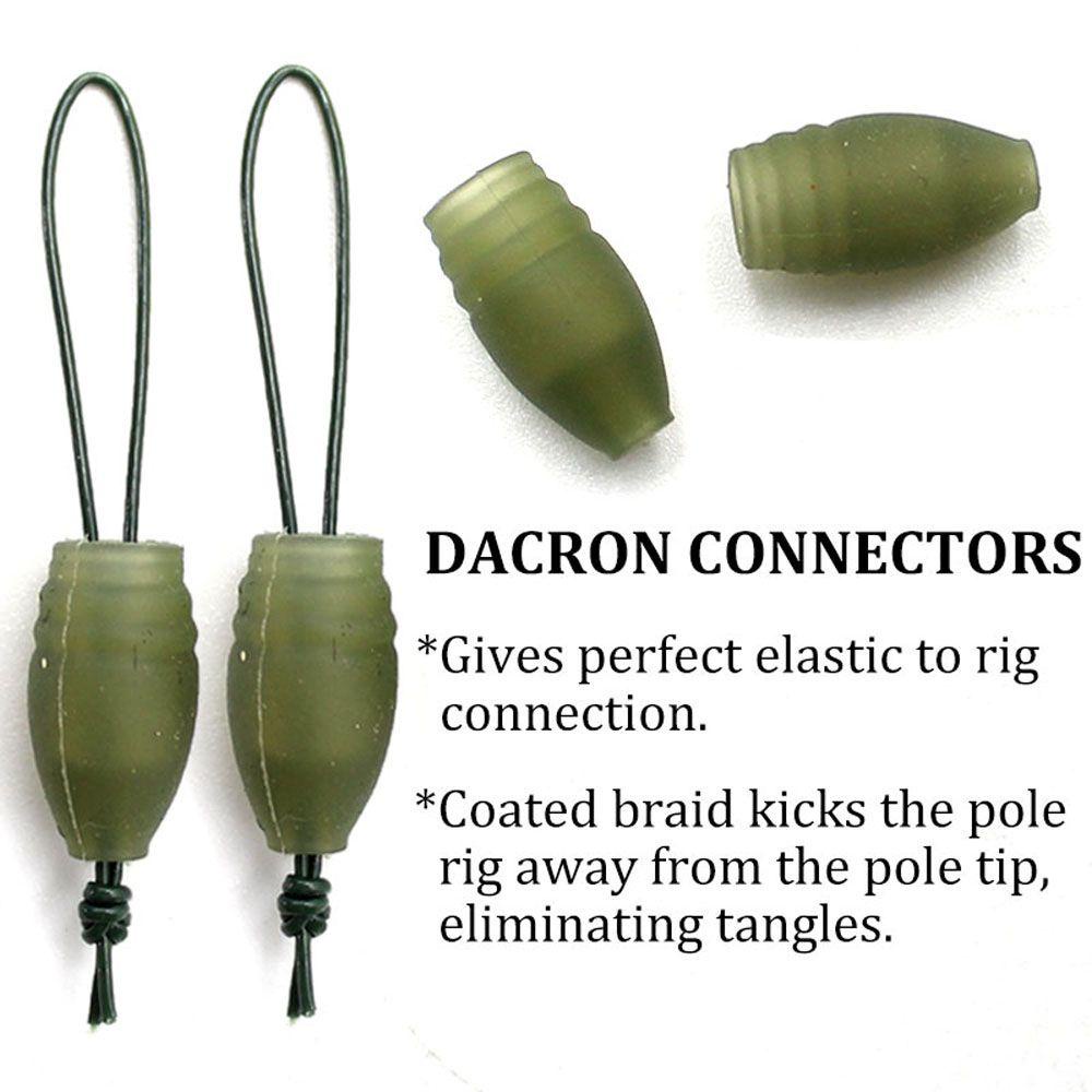 Set 30 Đầu Nối Mồi Câu Cá Tamor1 Dacron Chuyên Dụng