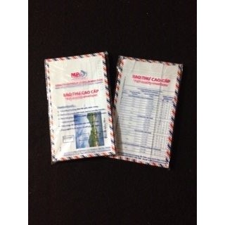 Bao thư  sọc có keo dán : 15k / xấp / 20 - 25 c