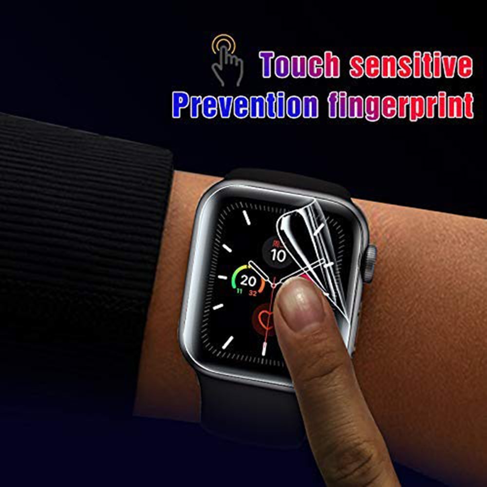 Miếng Dán Bảo Vệ Màn Hình Bằng Hydrogel / Full HD Bằng TPU Dẻo Trong Suốt Viền Cong Cho Huami Amazfit GTS 2 Mini Watch